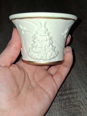 Yankee Candle Christmas Tree Small Pot For Small Candles